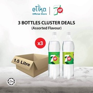 7UP Lemon & Lime/Zero Sugar (1.5L x 3 Bottles Cluster)