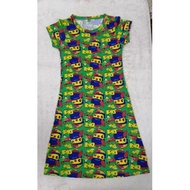 Tshirt Labuh/Dress budak (1y-9y)