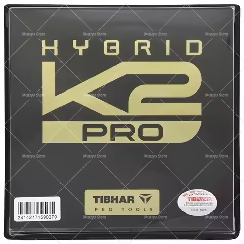 Original TIBHAR HYBRID K3 PRO Table Tennis Rubber Sticky Ping Pong Rubber Sheet with Pre-tuned ESN C