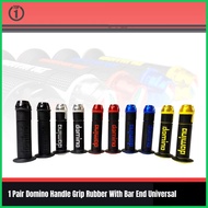◺ Top1 Racing Domino Handle Grip Rubber With Bar End Universal 54651