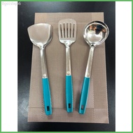 (SANDOK)(AQUA GREEN ) Stainless Steel 3 SETS