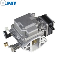 KMV 6B4-14301 Carburetor For Yamaha Outboard Motor 2 Stroke 9.9HP 15HP EARROW 15HP 6B4-14301-00 6B41