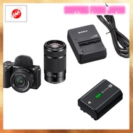 SONY [ZV-E10M2X and Rapid Charge Charger Set] Ideal for those who want to shoot for long periods. ZV