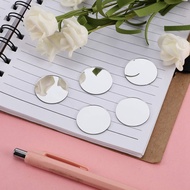 Mini Size Acrylic Round Mirror Adhesive Small Round Mirror Circles Craft Mirror Tiles for Crafts (10