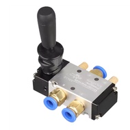 4H210-08 Air Hand Lever Operated Valve 5/2 Way 2 Position 3 5Port Push-Pull 5/2 Way Pneumatic Air Ha