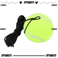 OPTIMISTI Tennis Training Ball, Adjustable Rope Elastic String Rebound Ball, Tennis Yellow Tether Ba