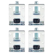 【MT】 4 Pieces Adjustable Furniture Leveler Legs Load Foot Cold Rolled Steel Sofa Cabinet Leveling Fe