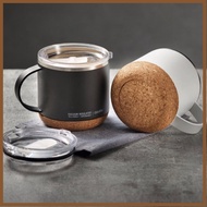 ASOBU Ceramic Lined Vacuum Insulated Mug 490ml Leakproof Coffee Cup Cork Base Desk Office Travel Mug