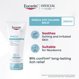 【100% Authentic】Eucerin Omega ATO Calming Balm 200ml | Repair skin barrier with omega lipids | Allev