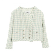 【二手】香奈兒 (Chanel) Coco Mark Bijou 紐扣斜紋軟呢外套 P74811V66438 其他女裝外套 二手 A