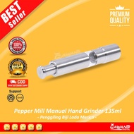 Pepper Mill Manual Hand Grinder Pepper Seed Grinder 135ml