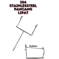 PANCANG LIPAT KOLAM STAINLESS STEELS (PATIN/MEKONG DAN LAIN2)