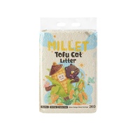 SOAR Millet Tofu Cat Litter 2kg/6L – Clumping, Odor Control, Flushable