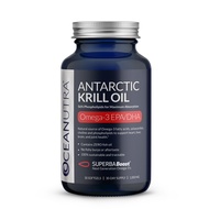 100% Pure Krill Oil 1000mg, Omega 3, Highest Concentration 56% Phospholipids, Choline & Astaxanthin,