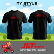 J&T Express Ready Stock Jersey Premium Microfiber/ Baju J&T Express /Tshirt Delivery