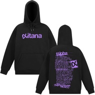 Singer Aitana Ocana Tour 2025 Hoodie Aesthetics Longsleeved Oversized Pullover Fan Gifts