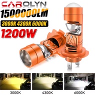 CAROLYN H7 LED car headlights 3000K, 4300K, 6000K car fog lights plug-and-play mini lens projector