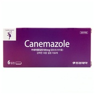 Korea Canemazole 6Tablets/box 女性妇科药