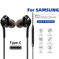 For Samsung AKG A56 A55 A54 A53 A33 A34 A35 A36 A26 F16 M16 Type C Earphones In-ear Wired Mic Contro