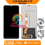 LCD TOUCHSCREEN REALME C75 ORIGINAL FULLSET WARRANTY FREE GLUE