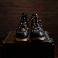 American Retro Black 875 Martin Paratrooper Short Boots Men Women Genuine Leather High-Top Thick-Sol