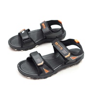 [Hoàn Xu] GIÀY SANDAL QUAI HẬU HỌC SINH NAM BITIS ĐẾ CAO SU BRM001600 (ĐEN + XÁM) - BITIS