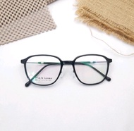 Frame kacamata Haruka besi dan plastik lentur 6137