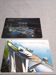 新加坡 濱海灣金莎酒店 MARINA BAY Sands 明信片(共2款)