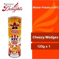 Mister Potato x KFC Cheezy Wedges Flavour Potato Crisps (125g) | Limited Edition Snack