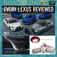 [2PCS] LEXUS NX350 NX300 RX300 RX350 SIDE DOOR LIGHT WELCOME LIGHT WITH FLASH LED