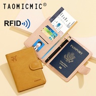 Pemegang Pasport Passport Holder Wallet Passport Bag Portable Credit Card Holder Document Protector 