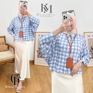 Blouse Rayon Premium Batwing Oversize Busui Code Sora By Kamalin
