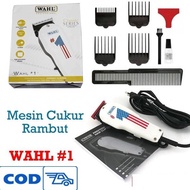 Wahl USA 1 - Classic Shaver USA-White Special Hair Shaver