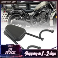 Soyoung Rear Backrest Cushion Passenger Back Rest Durable for Motorcycle