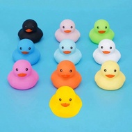 10ชิ้น ตุ๊กตาเป็ดน่ารัก ตกแต่งปาร์ตี้ ของตกแต่งใหม่ล่าสุด เป็ดยางสำหรับปาร์ตี้ สีสันสดใส อุปกรณ์ตกแต