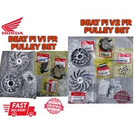 BEAT FI FRONT PULLEY SET ORGINAL #22110-K44-V00#BEATFI#FRPULLEY#22110-K0J-V00