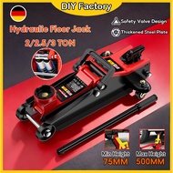 Heavy Duty 3 Ton Floor Jack Hydraulic Floor Jek Kereta Jet Car Vehicle Van 3Ton Jack Stand Mechanic 