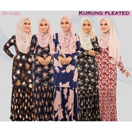 AFA KURUNG CHIFFON KAIN PLEATED NEW STOCK RAYA 2023🌺SIZE XS - 2XL