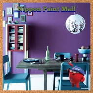 NIPPON 5 LITER PB1407A RED PURPLE INTERIOR EXTERIOR WALL PAINT/WOOD METAL/CAT DINDING LUAR DALAM KAY