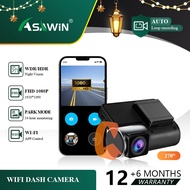 Car Camera Wifi FHD1080P App control dashcam Driving recorder Asawin W1  HDR WDR Night Vision Automa