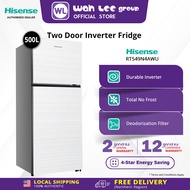 [SAVE4.0 NUR] Hisense 500L 2 Door Inverter Refrigerator Fridge Peti Sejuk WAH LEE STORE