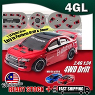 kereta kontrol 4GL Drift Returns 1:24 RC Drift Car RC Car Drift 2.4G Remote Control Car 4WD Kereta C