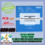 Yes TCL L7 Battery Yes TCL L7 5102K Battery TLi028c1 TLi028c7 3000mAh Fon B40 Yes Jaringan Prihatin 