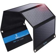 [Upgraded] BigBlue 3 USB Ports 28W Solar Charger(5V/4.8A Max), Portable Foldable Solar Panel for Cam