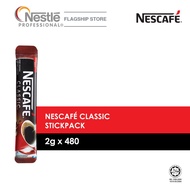 480's Nescafe Classic coffee Stick pack/stickpack/sachet 480 x 2g