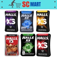 [SC] Halls Xs Sugar Free Mini Mint Candy 15g