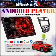 (6RAM 128GB DSP 4G 8 Core) Perodua Axia 9" Inch Android 10 Car Android GPS Radio MP3 Wifi Bluetooth 