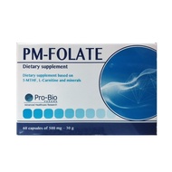 PM Folate hộp 60 viên tăng cường sức khỏe sinh sản nhập khẩu Italy