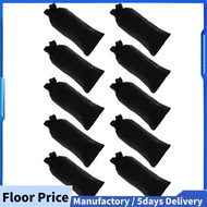 10Pcs Jute Burlap Wine Bags Drawstring, Hessian Cloth Bottle Gift Bags for Blind Taste Halloween Par