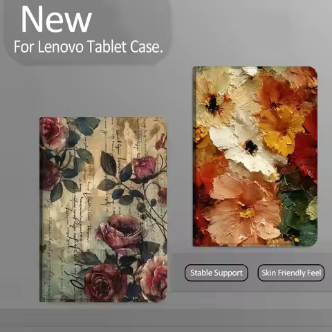 Flowers Art Popular Design For Xiaoxin Lenovo Tab Pad K11 K10 M10 P11 3rd Plus Pro Legion Y700 Y900 